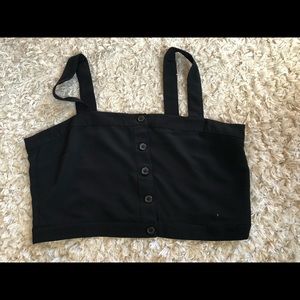 Button up bralette/crop top